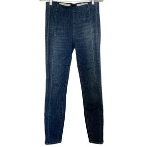 Pilcro and the Letterpress High-Rise Leggings Jeggings Medium Wash